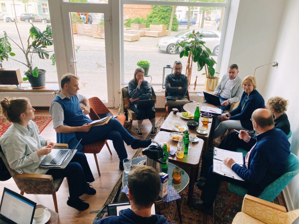 Treffen zum Residenzprogramm
