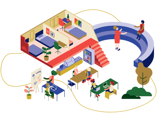 Illustration Fachkraefte